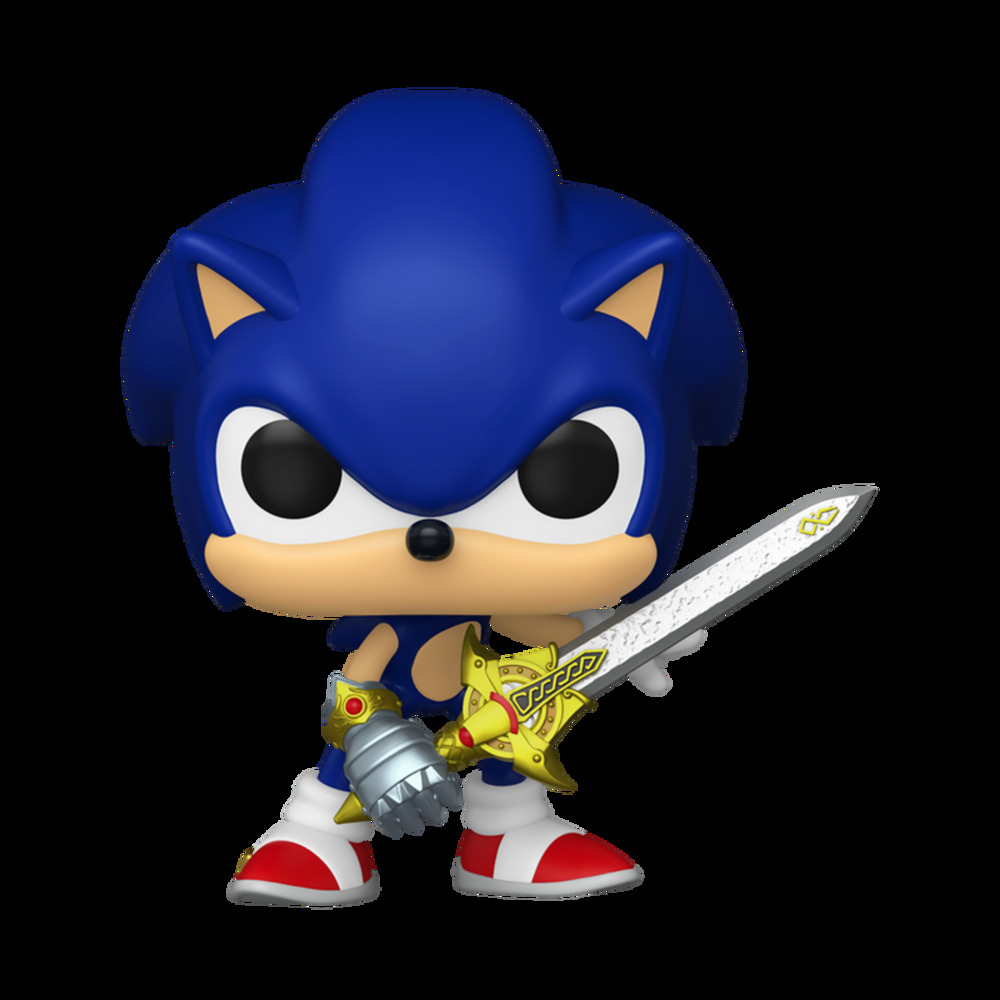 Funko Pop! Games: Sonic the Hedgehog – Sonic with Caliburn LE #1106 W Protector